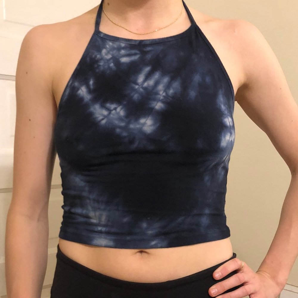 Brandy Melville Tie Dye Festival Halter